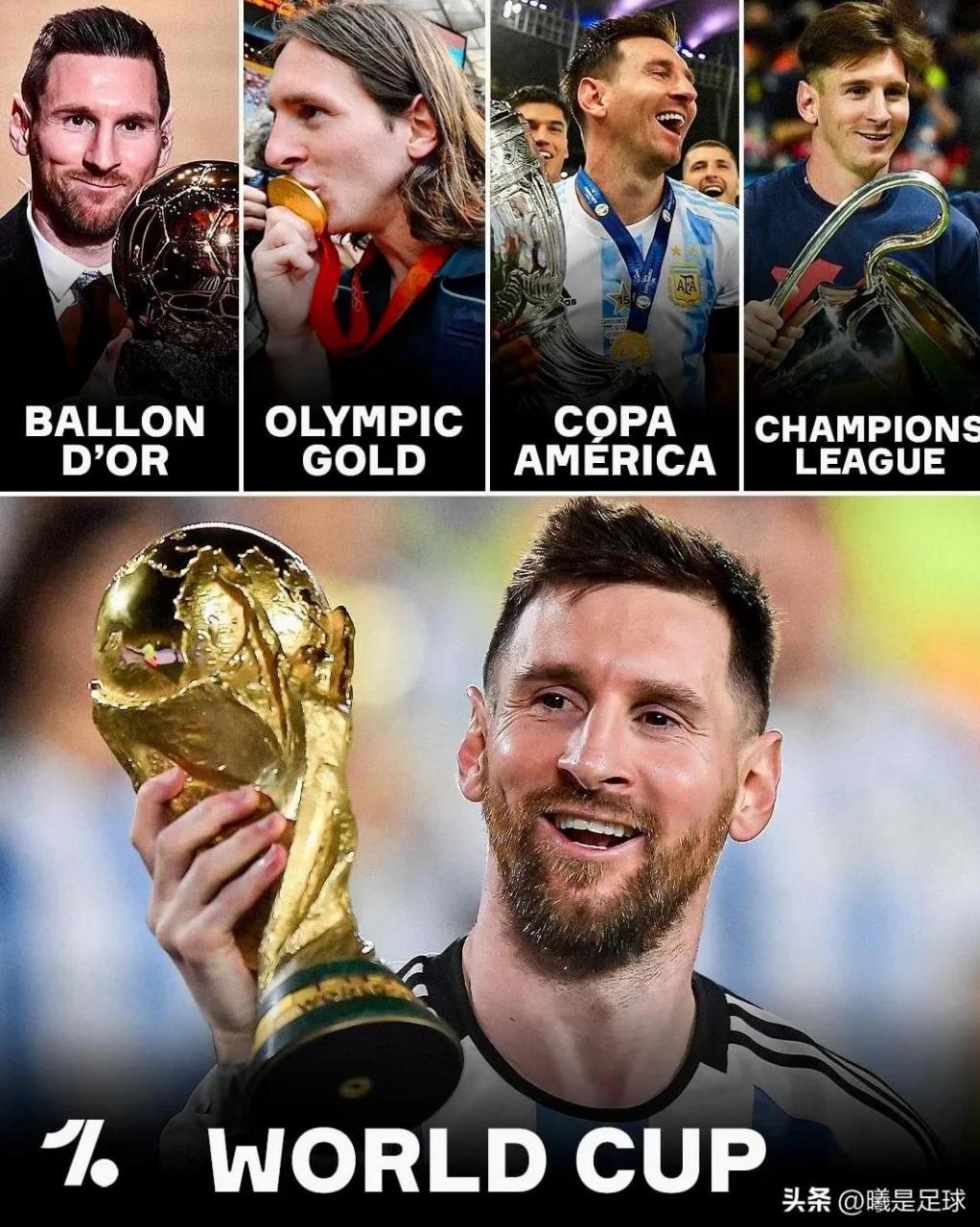 梅西率领球队赢得国内联赛冠军